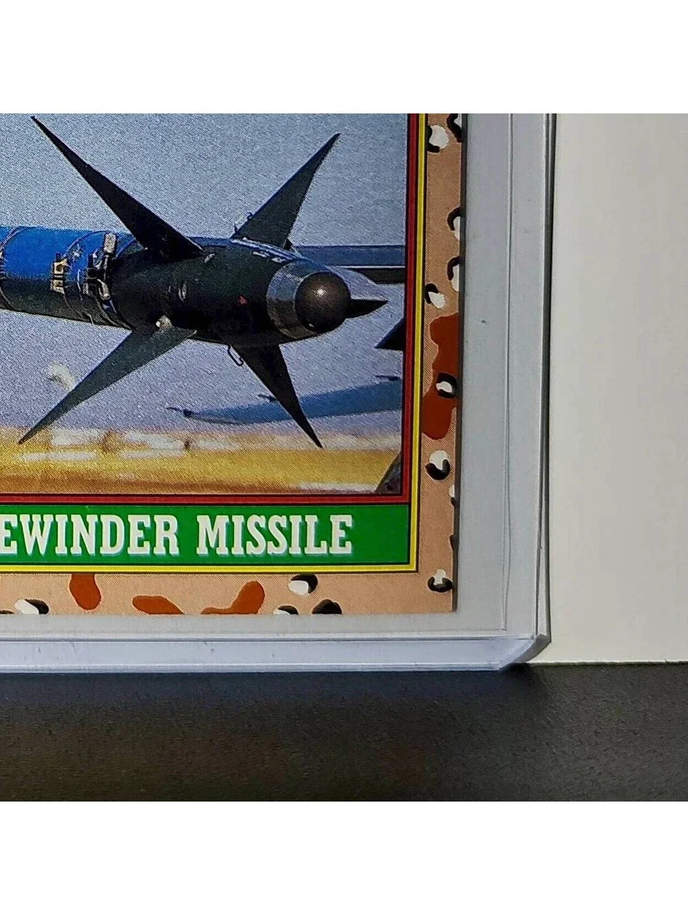 The Sidewinder Missile 1991 Topps Desert Storm #49 Card - Picture 6 of 10